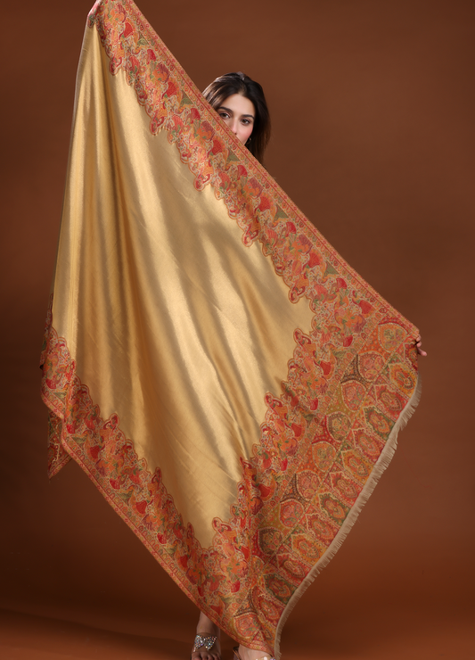 Nayaab Moonlight Border Shawl