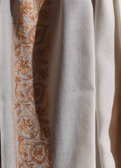 Four Side Border Ari Embroidery Stole