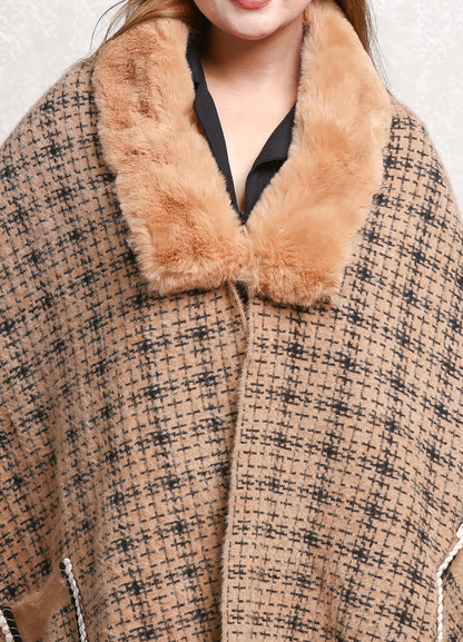 Gen Z Pocket Fur Poncho
