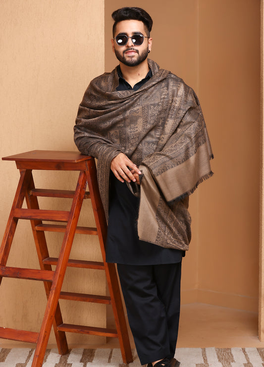 Durbar-E-Sultanate Ethnic Shawl