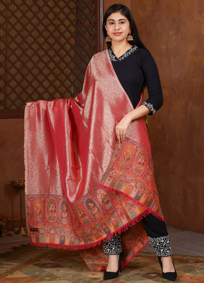 Mughal Palla Moonlight Pashmina Shawl