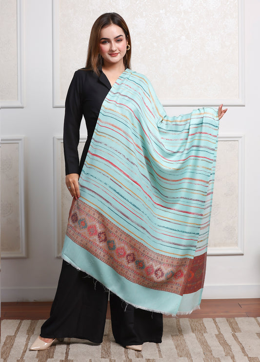 Noor Colourful Stripe Stole