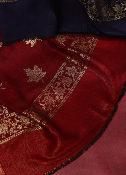 Twinlight Reversible Chinar Moonlight Design Stole