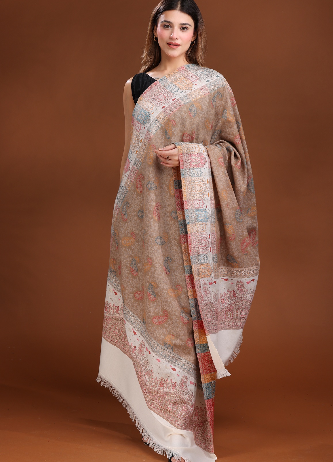 Doli Kani Zari Shawl