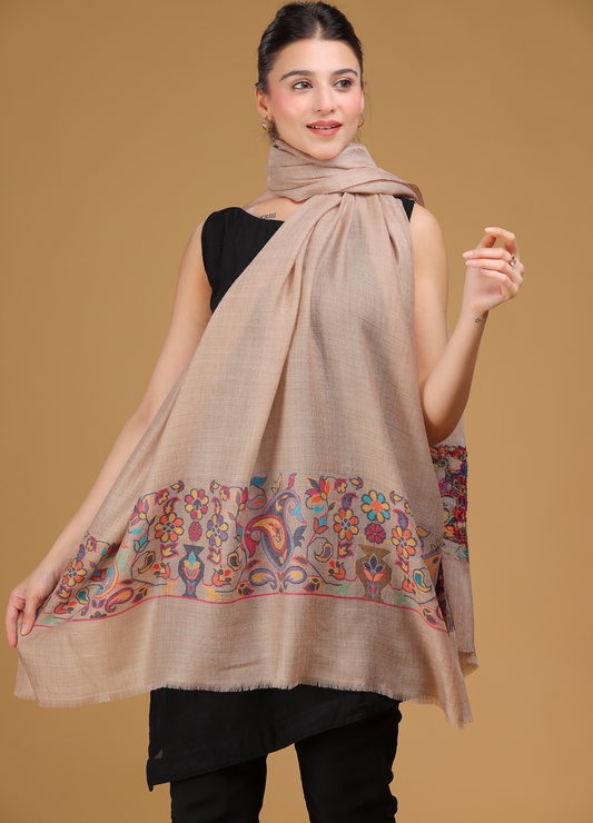 Shagufta Palla Pure Wool Shawl