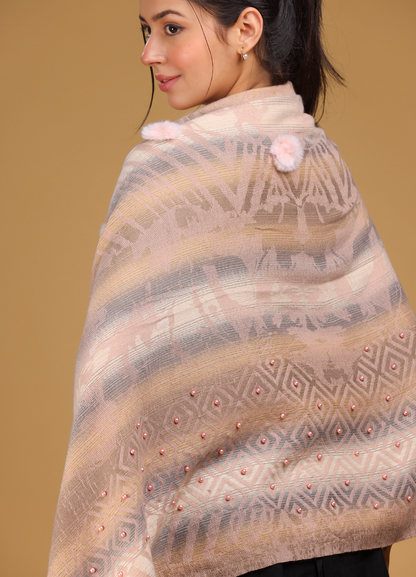 Sparrow Feather Soft Stole