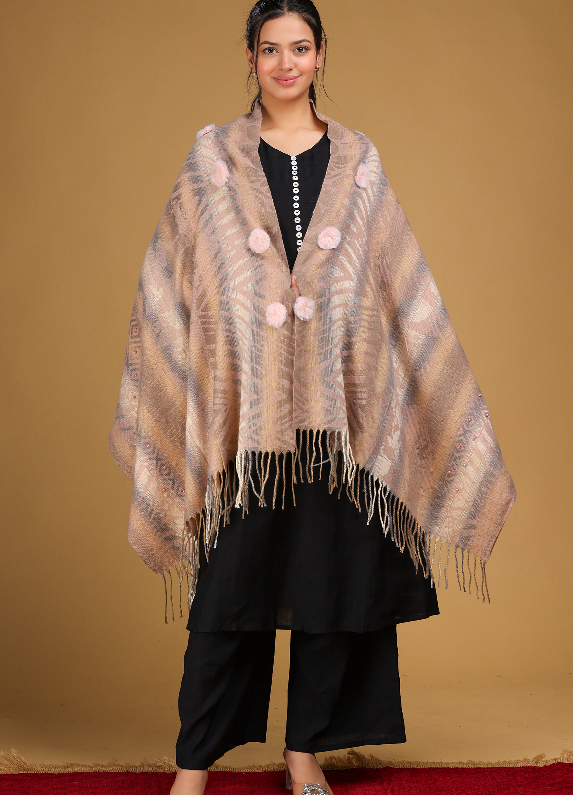 Sparrow Feather Soft Stole