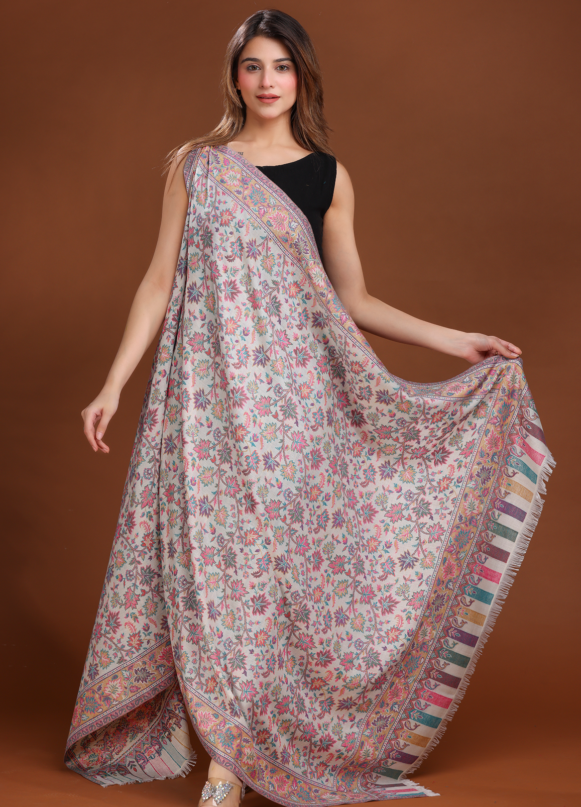 Chinar Kani Border Jal Shawl