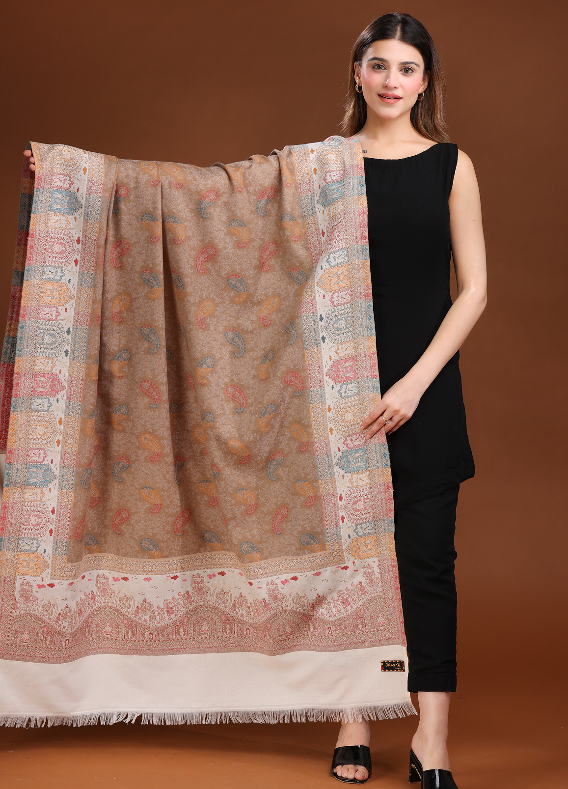 Doli Kani Zari Shawl